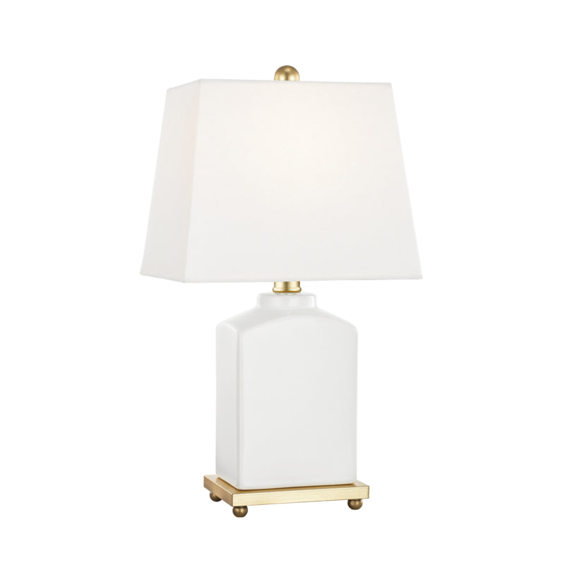 Mitzi - One Light Table Lamp - Brynn - Cloud- Union Lighting Luminaires Decor