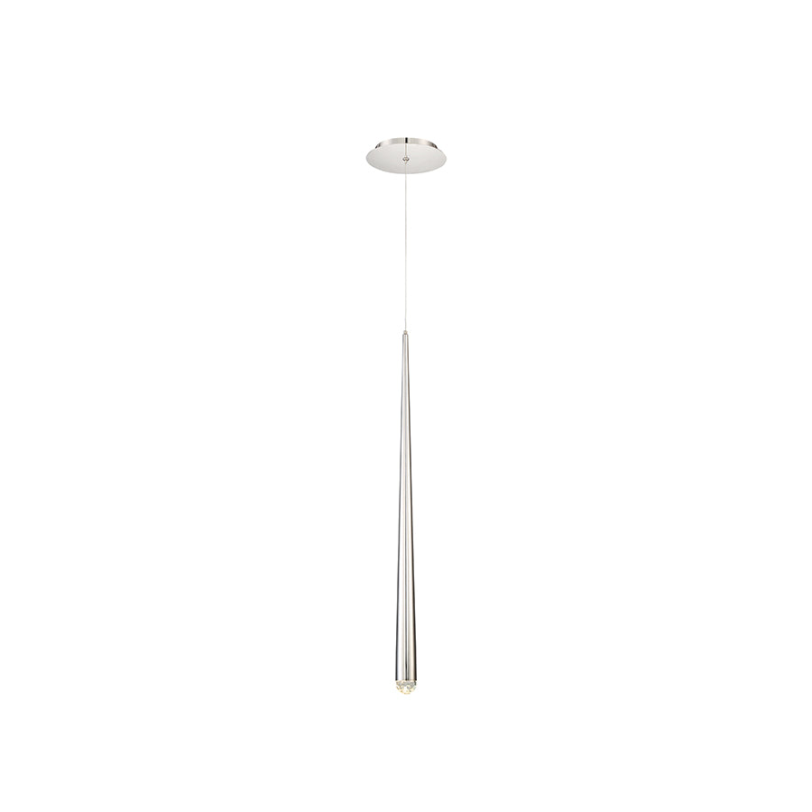 Modern Forms Canada - LED Mini Pendant - Cascade - Polished Nickel- Union Lighting Luminaires Decor