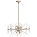 Kichler Canada - Six Light Chandelier - Eris - Polished Nickel- Union Lighting Luminaires Decor