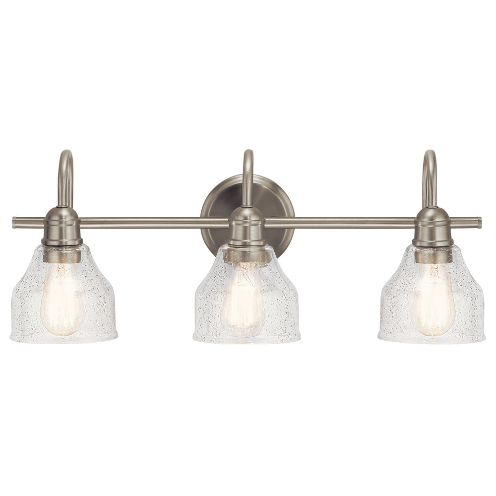 Kichler Canada - Three Light Bath - Avery - Brushed Nickel- Union Lighting Luminaires Decor