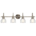 Kichler Canada - Four Light Bath - Avery - Brushed Nickel- Union Lighting Luminaires Decor