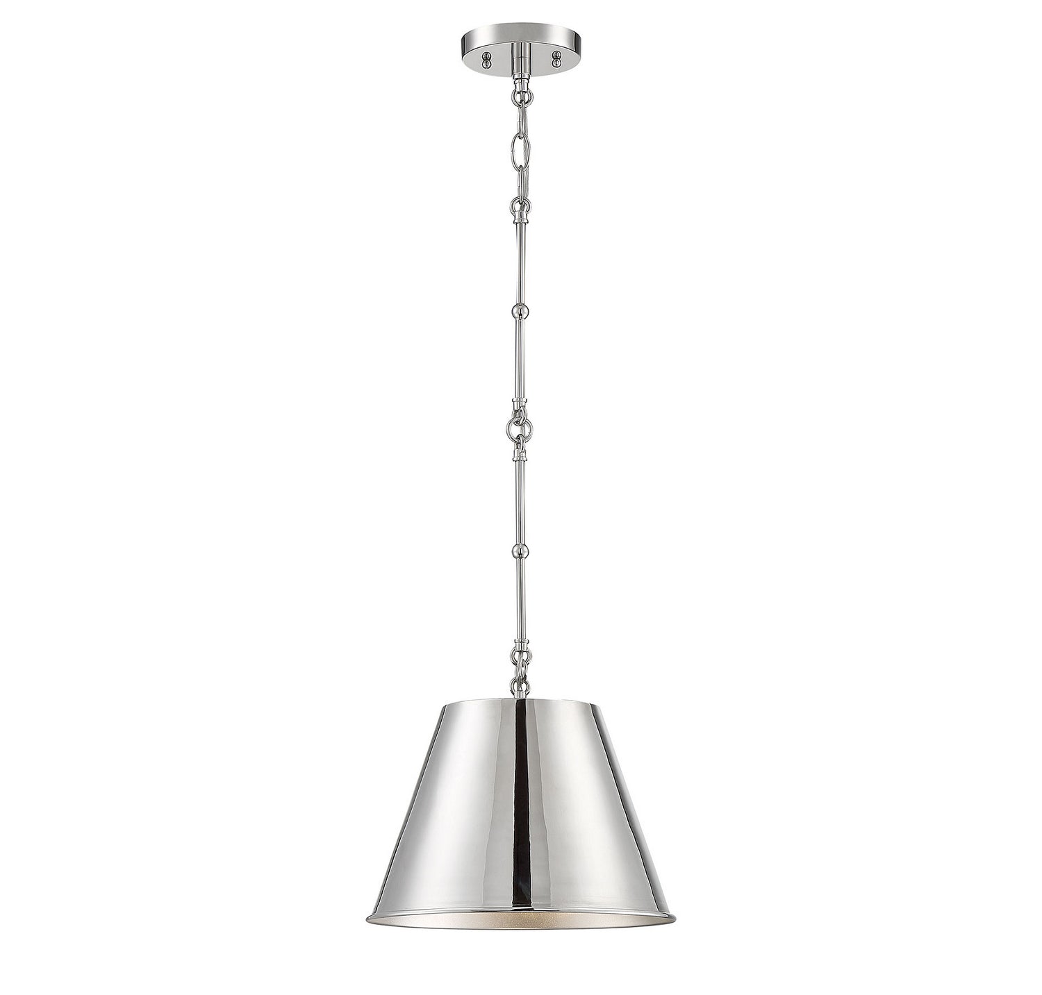 Savoy House - One Light Pendant - Alden - Polished Nickel- Union Lighting Luminaires Decor