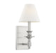 Savoy House - One Light Wall Sconce - Washburn - Satin Nickel- Union Lighting Luminaires Decor