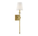 Savoy House - One Light Wall Sconce - Monroe - Warm Brass- Union Lighting Luminaires Decor