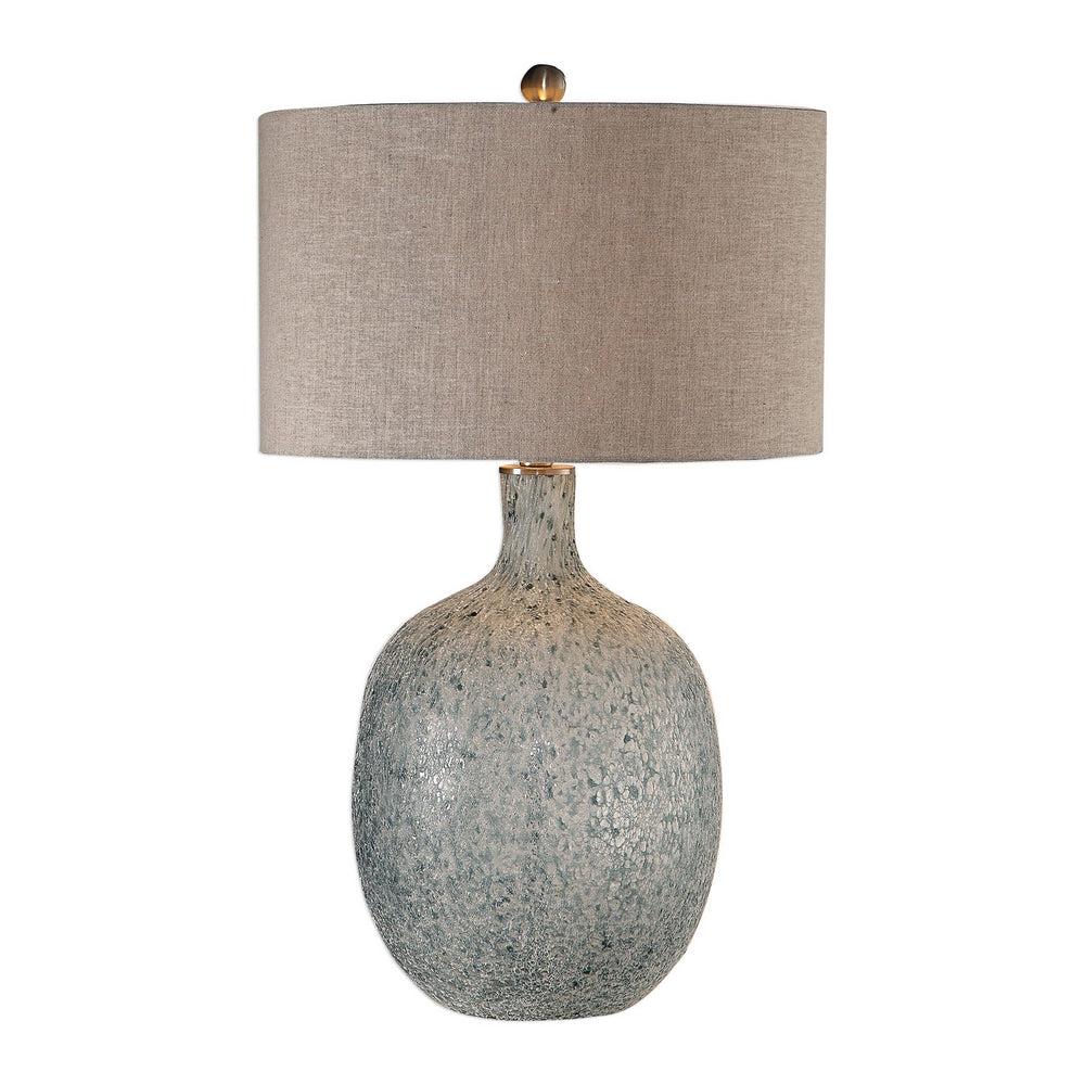 Uttermost - One Light Table Lamp - Oceaonna - Brushed Nickel- Union Lighting Luminaires Decor