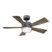 "Modern Forms Fans Canada - 42"Ceiling Fan - Wynd - Graphite/Weathered Gray- Union Lighting Luminaires Decor"
