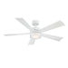 "Modern Forms Fans Canada - 52"Ceiling Fan - Wynd - Matte White- Union Lighting Luminaires Decor"