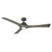 "Modern Forms Fans Canada - 60"Ceiling Fan - Woody - Graphite/Weathered Gray- Union Lighting Luminaires Decor"