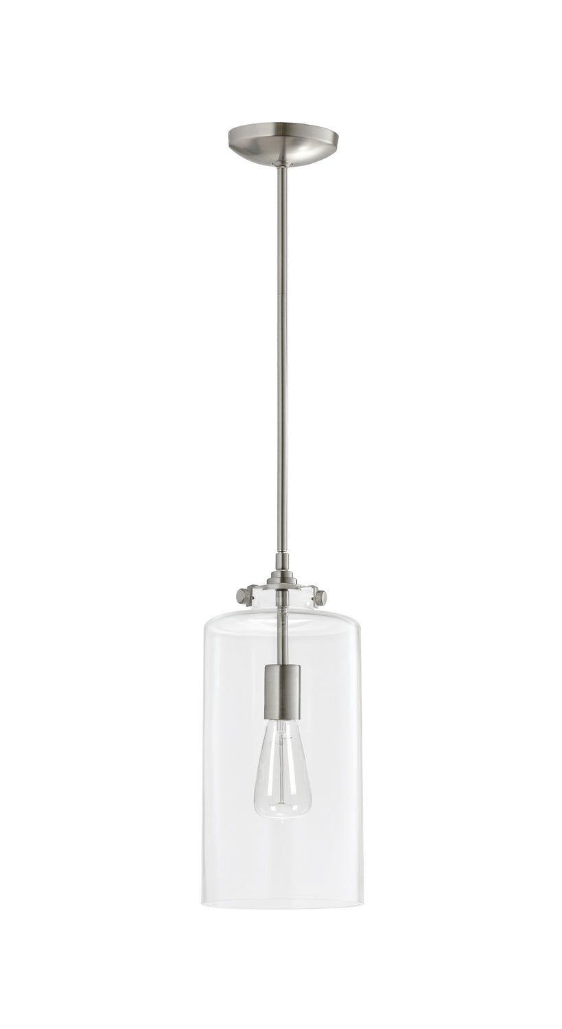 Matteo Canada - One Light Pendant - Menton - Brushed Nickel- Union Lighting Luminaires Decor