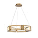 Modern Forms Canada - LED Chandelier - Mies - Aged Brass- Union Lighting Luminaires Decor