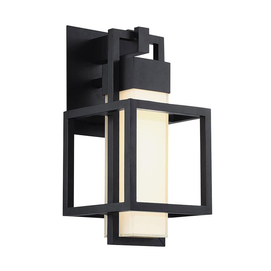 Modern Forms Canada - LED Outdoor Wall Sconce - Logic - Black- Union Lighting Luminaires Decor