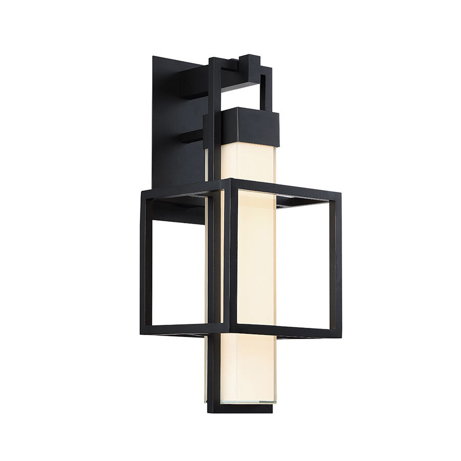 Modern Forms Canada - LED Outdoor Wall Sconce - Logic - Black- Union Lighting Luminaires Decor