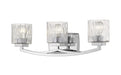 Z-Lite Canada - Three Light Vanity - Zaid - Chrome- Union Lighting Luminaires Decor