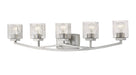 Z-Lite Canada - Five Light Vanity - Zaid - Brushed Nickel- Union Lighting Luminaires Decor