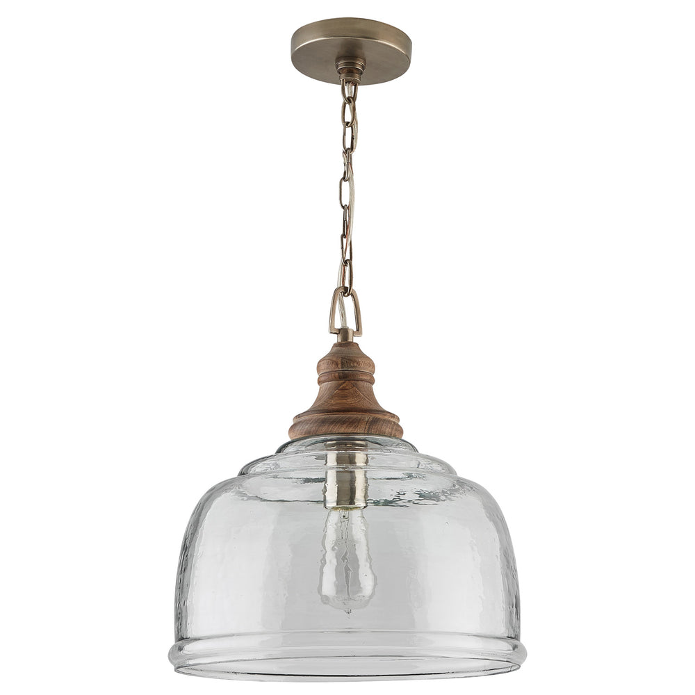 Capital Lighting - One Light Pendant - Julian - Grey Wash- Union Lighting Luminaires Decor