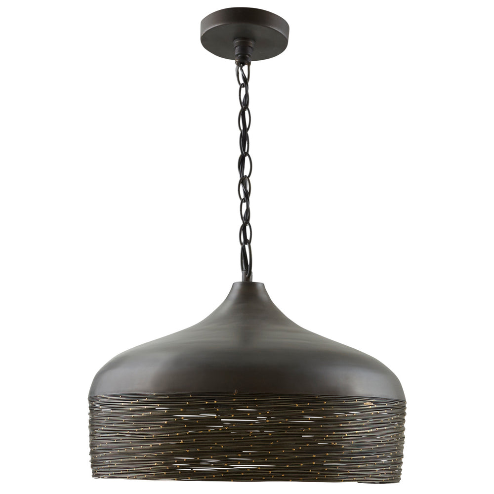 Capital Lighting - One Light Pendant - Sana - Grey Iron- Union Lighting Luminaires Decor