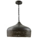 Capital Lighting - One Light Pendant - Sana - Grey Iron- Union Lighting Luminaires Decor