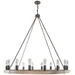 Capital Lighting - 16 Light Chandelier - Austin - Urban Wash- Union Lighting Luminaires Decor