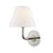 Hudson Valley - One Light Wall Sconce - Signature No.1 - Polished Nickel- Union Lighting Luminaires Decor