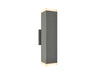 Avenue Lighting - LED Outdoor Wall Mount - Avenue Outdoor - Silver- Union Lighting Luminaires Decor