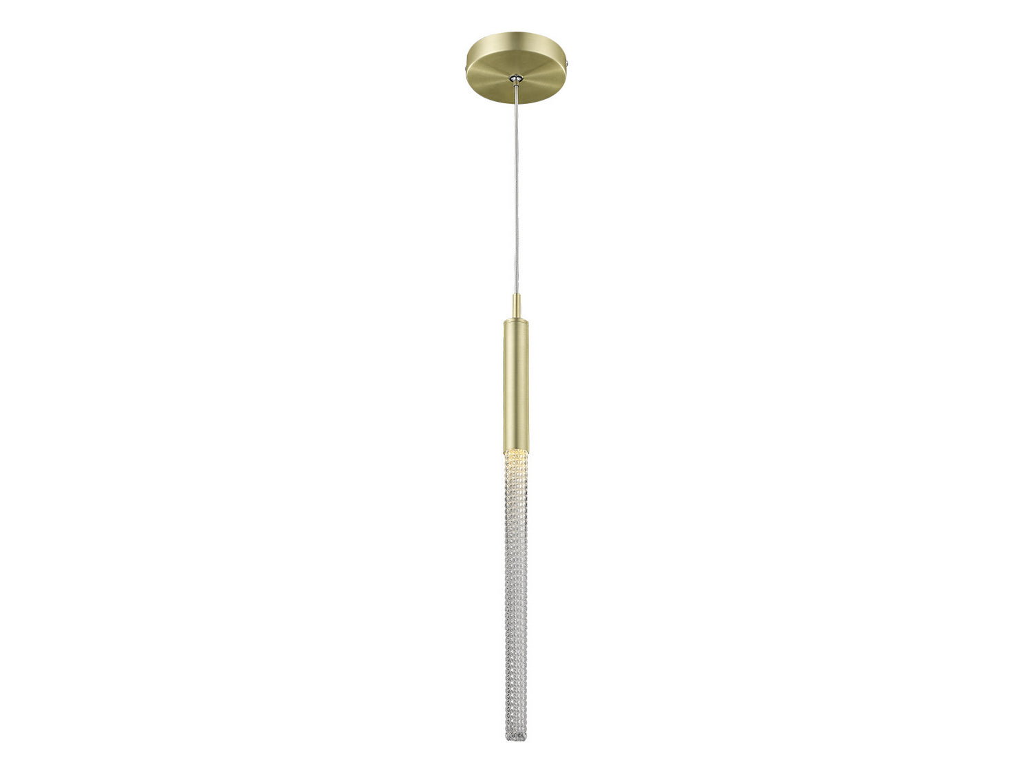 Avenue Lighting - One Light Pendant - Boa - Brushed Brass- Union Lighting Luminaires Decor