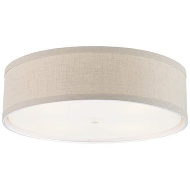 Visual Comfort Signature Canada - Four Light Flush Mount - Walker - Light Cream- Union Lighting Luminaires Decor