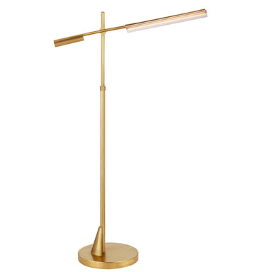 Ralph Lauren Canada - LED Floor Lamp - Daley - Natural Brass- Union Lighting Luminaires Decor