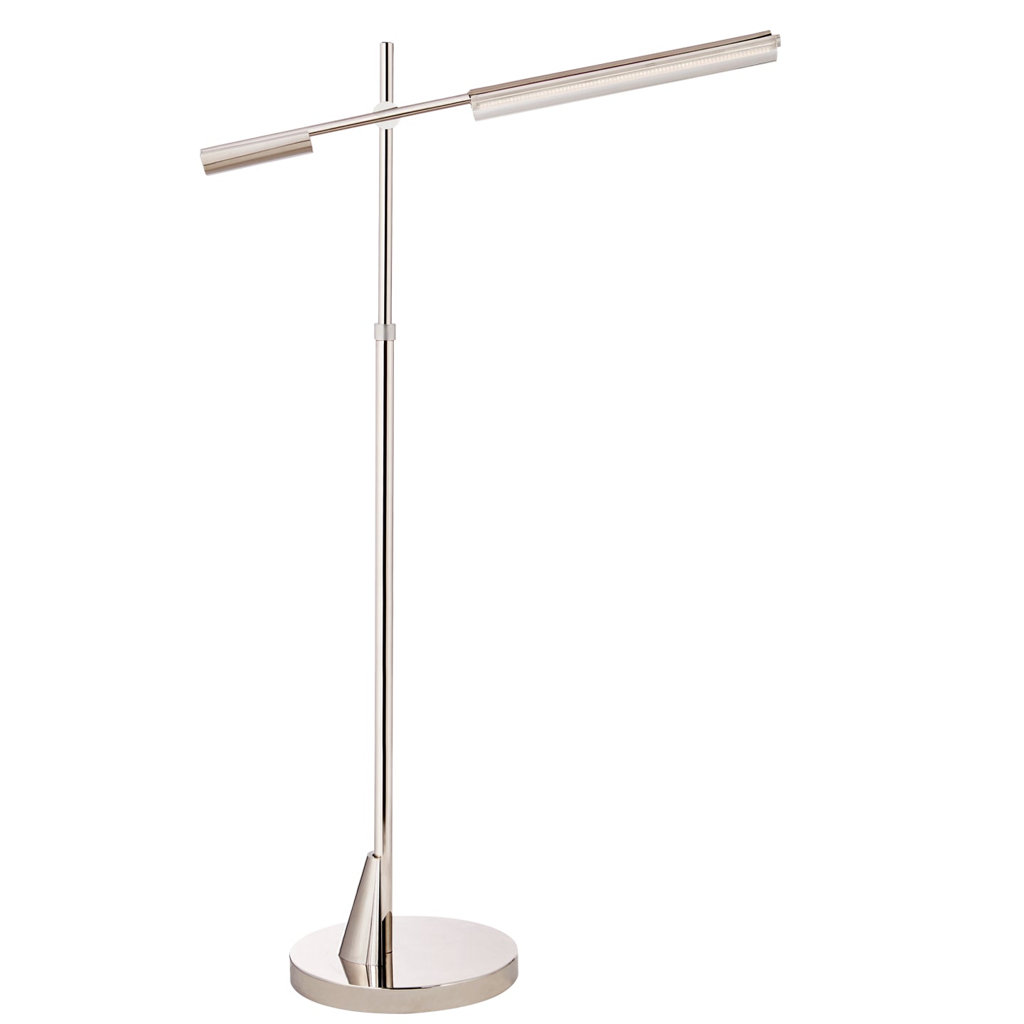 Ralph Lauren Canada - LED Floor Lamp - Daley - Polished Nickel- Union Lighting Luminaires Decor