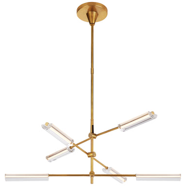 Ralph Lauren Canada - LED Chandelier - Daley - Natural Brass- Union Lighting Luminaires Decor