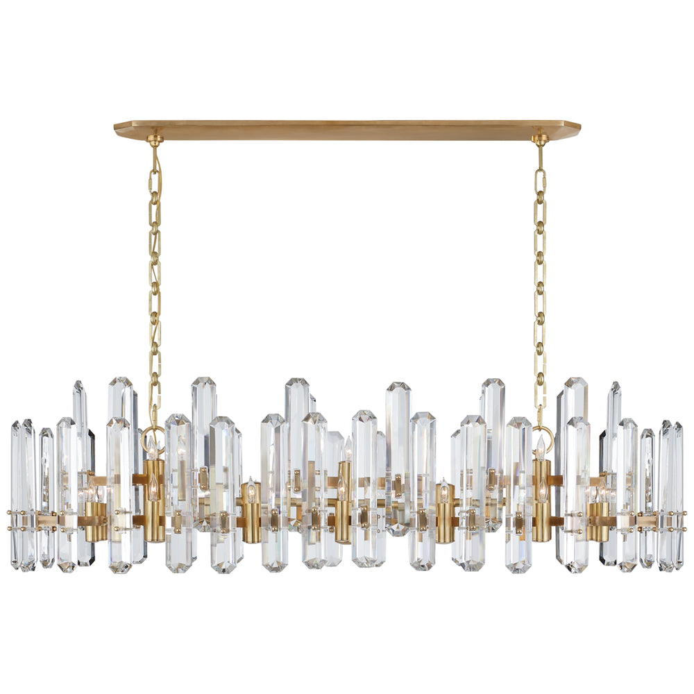 Visual Comfort Signature Canada - 24 Light Chandelier - Bonnington - Hand-Rubbed Antique Brass- Union Lighting Luminaires Decor