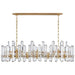 Visual Comfort Signature Canada - 24 Light Chandelier - Bonnington - Hand-Rubbed Antique Brass- Union Lighting Luminaires Decor