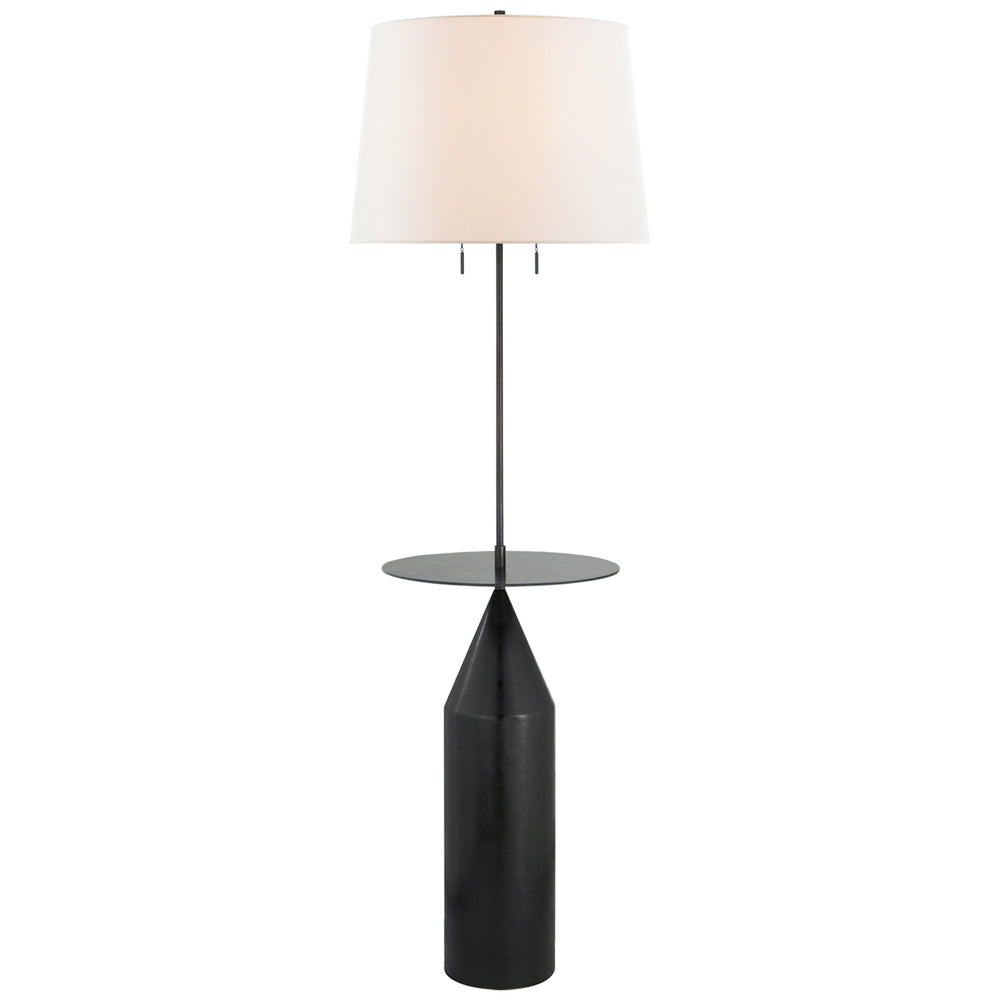 Visual Comfort Signature Canada - Two Light Floor Lamp - Zephyr - Aged Iron- Union Lighting Luminaires Decor