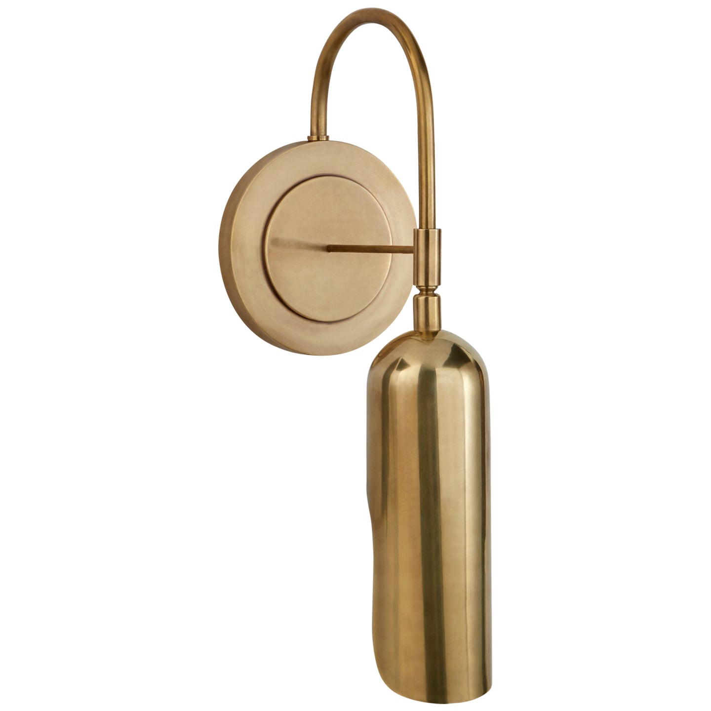 Visual Comfort Signature Canada - One Light Wall Sconce - Lucien - Antique-Burnished Brass- Union Lighting Luminaires Decor