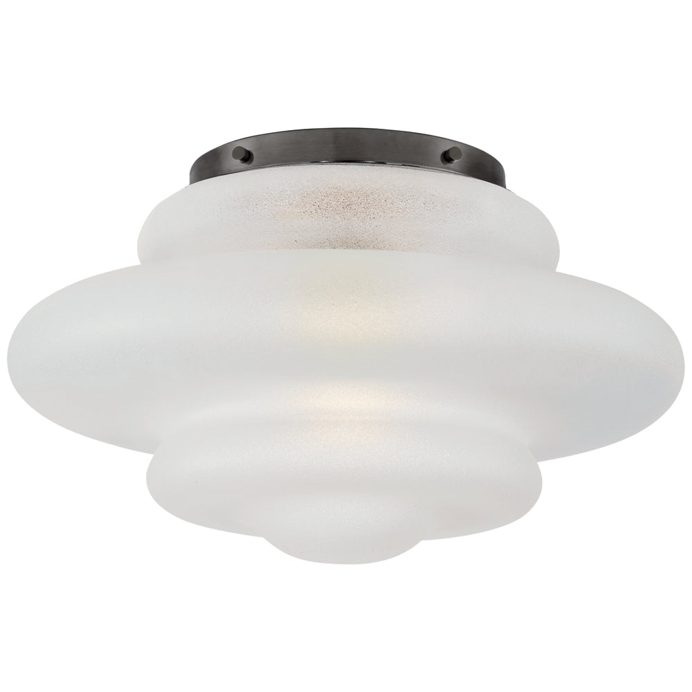 Visual Comfort Signature Canada - One Light Flush Mount - Tableau - Bronze- Union Lighting Luminaires Decor