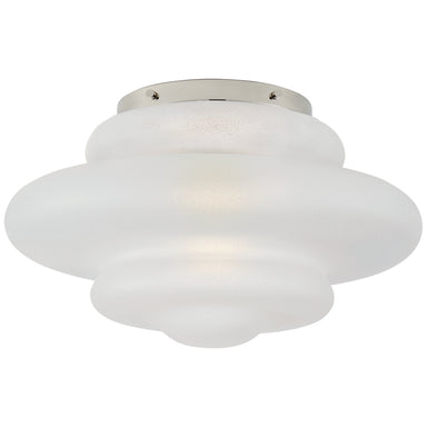 Visual Comfort Signature Canada - One Light Flush Mount - Tableau - Polished Nickel- Union Lighting Luminaires Decor