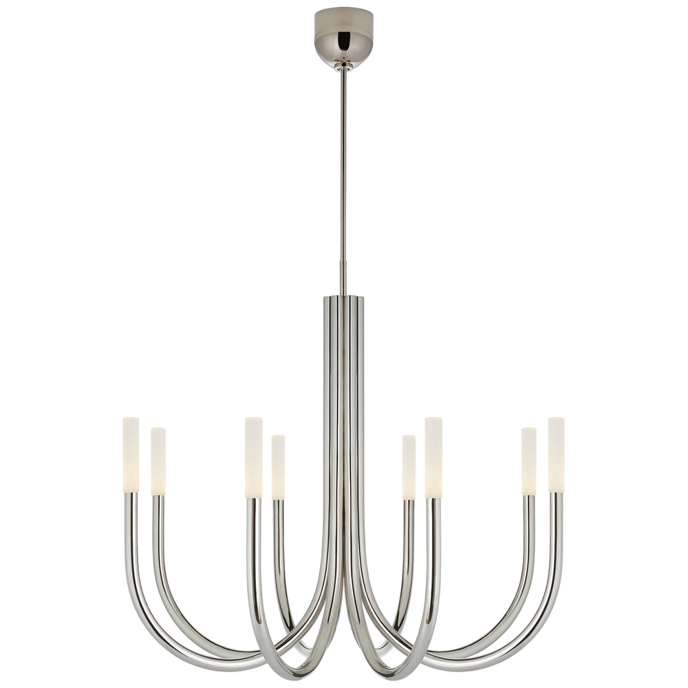 Visual Comfort Signature Canada - LED Chandelier - Rousseau - Polished Nickel- Union Lighting Luminaires Decor