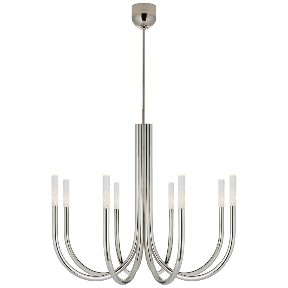 Visual Comfort Signature Canada - LED Chandelier - Rousseau - Polished Nickel- Union Lighting Luminaires Decor