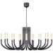 Visual Comfort Signature Canada - LED Chandelier - Rousseau - Bronze- Union Lighting Luminaires Decor