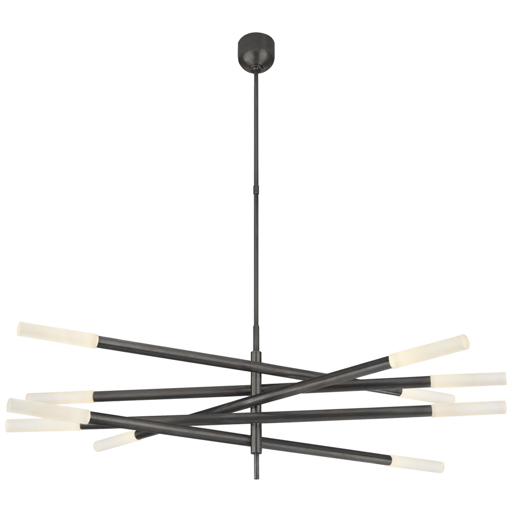 Visual Comfort Signature Canada - LED Chandelier - Rousseau - Bronze- Union Lighting Luminaires Decor