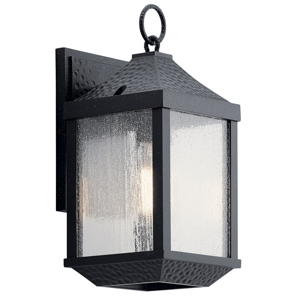 Kichler Canada - One Light Outdoor Wall Mount - Springfield - Distressed Black- Union Lighting Luminaires Decor