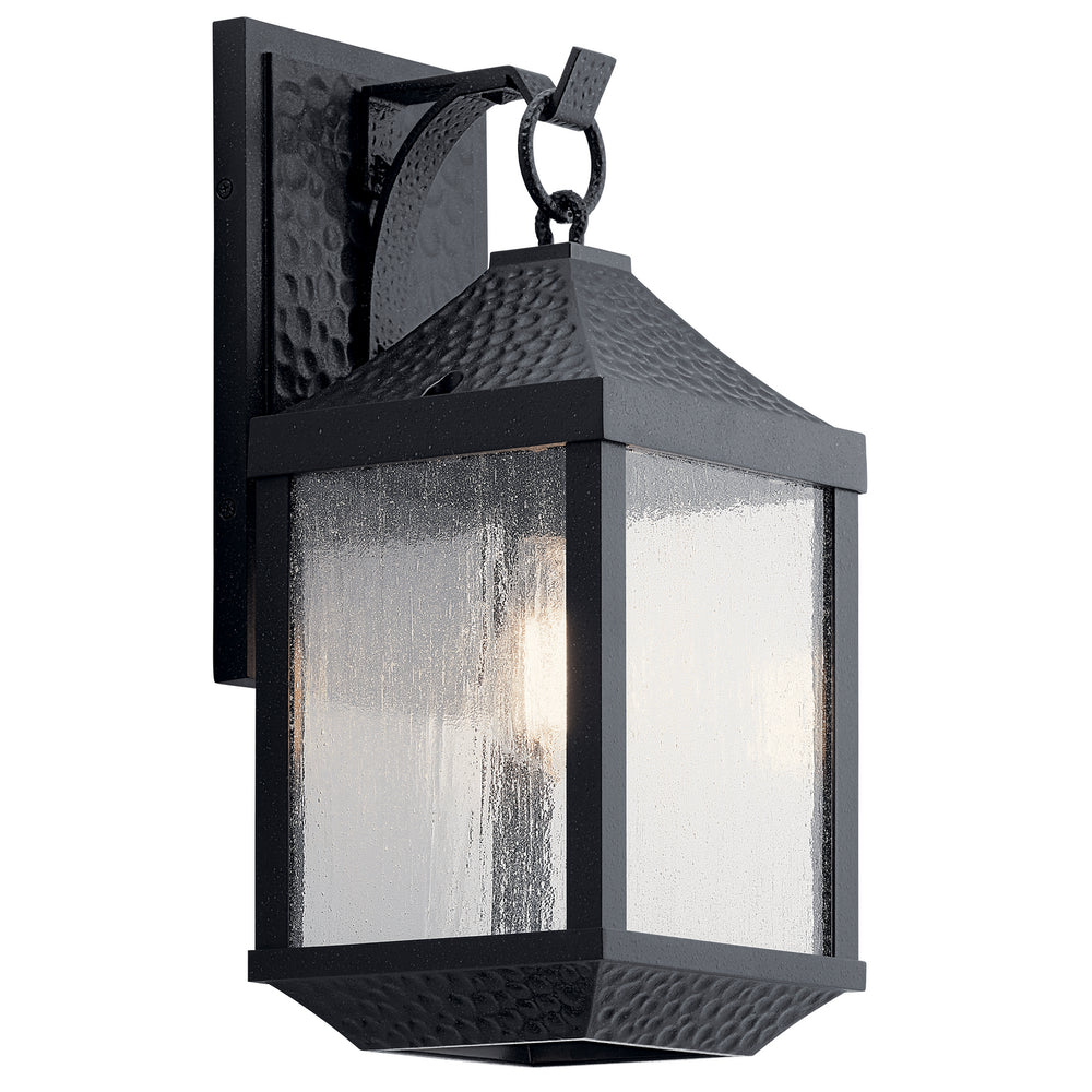 Kichler Canada - One Light Outdoor Wall Mount - Springfield - Distressed Black- Union Lighting Luminaires Decor