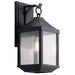 Kichler Canada - One Light Outdoor Wall Mount - Springfield - Distressed Black- Union Lighting Luminaires Decor