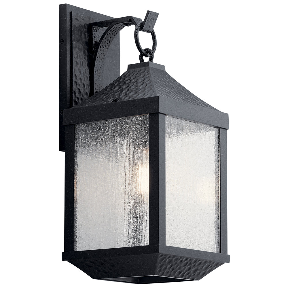 Kichler Canada - One Light Outdoor Wall Mount - Springfield - Distressed Black- Union Lighting Luminaires Decor