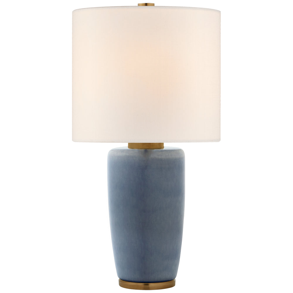 Visual Comfort Signature Canada - One Light Table Lamp - Chado - Polar Blue Crackle- Union Lighting Luminaires Decor