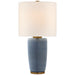 Visual Comfort Signature Canada - One Light Table Lamp - Chado - Polar Blue Crackle- Union Lighting Luminaires Decor