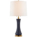 Visual Comfort Signature Canada - Two Light Table Lamp - Elena - Denim Porcelain- Union Lighting Luminaires Decor