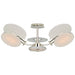 Visual Comfort Signature Canada - Three Light Semi-Flush Mount - Osiris - Polished Nickel- Union Lighting Luminaires Decor