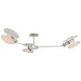 Visual Comfort Signature Canada - Three Light Semi-Flush Mount - Osiris - Polished Nickel- Union Lighting Luminaires Decor