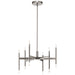 Kichler Canada - LED Chandelier - Kizette - Brushed Nickel- Union Lighting Luminaires Decor