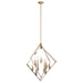 Kichler Canada - Eight Light Foyer Pendant - Layan - Polished Nickel- Union Lighting Luminaires Decor